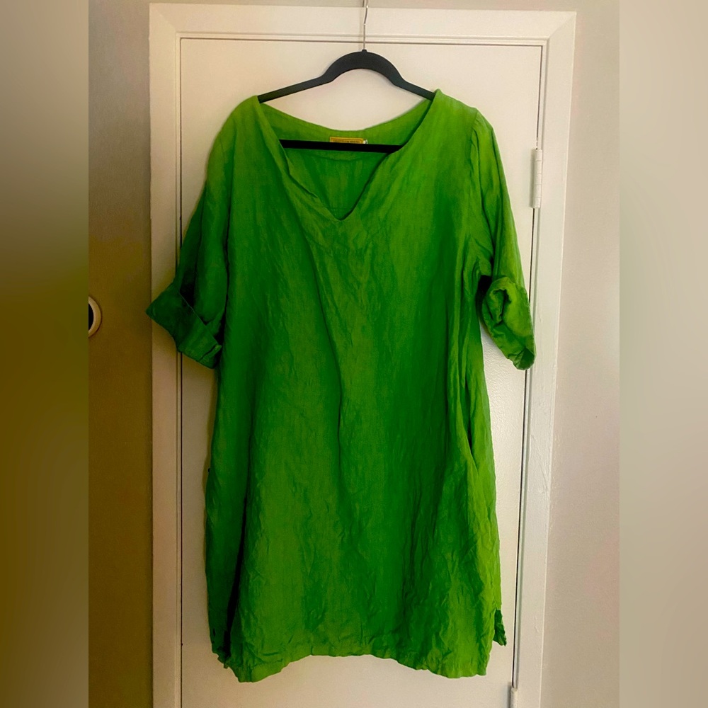 Linen Dress.